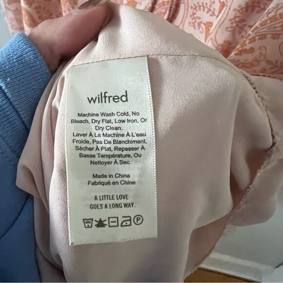 Aritzia Wilfred Amandine Paisley Print Mini Dress - Picture 7 of 9